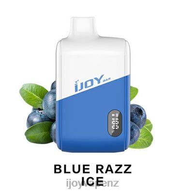 iJOY Bar IC8000 Disposable HL2PF179 IJOY Vape Review Blue Razz Ice