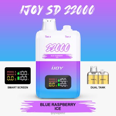 iJOY SD 22000 Disposable HL2PF149 IJOY Vape Review Blue Raspberry Ice