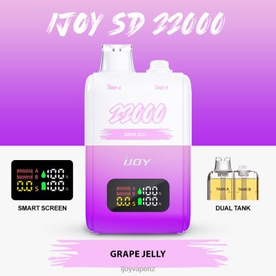 iJOY SD 22000 Disposable HL2PF153 IJOY Disposable Vape NZ Grape Jelly