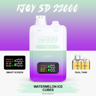 iJOY SD 22000 Disposable HL2PF159 IJOY Vape Review Watermelon Ice Cubes